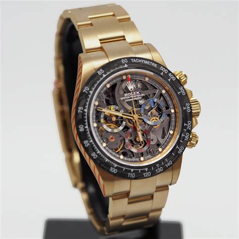 rolex golden skeleton transparent watch|best skeleton watches.